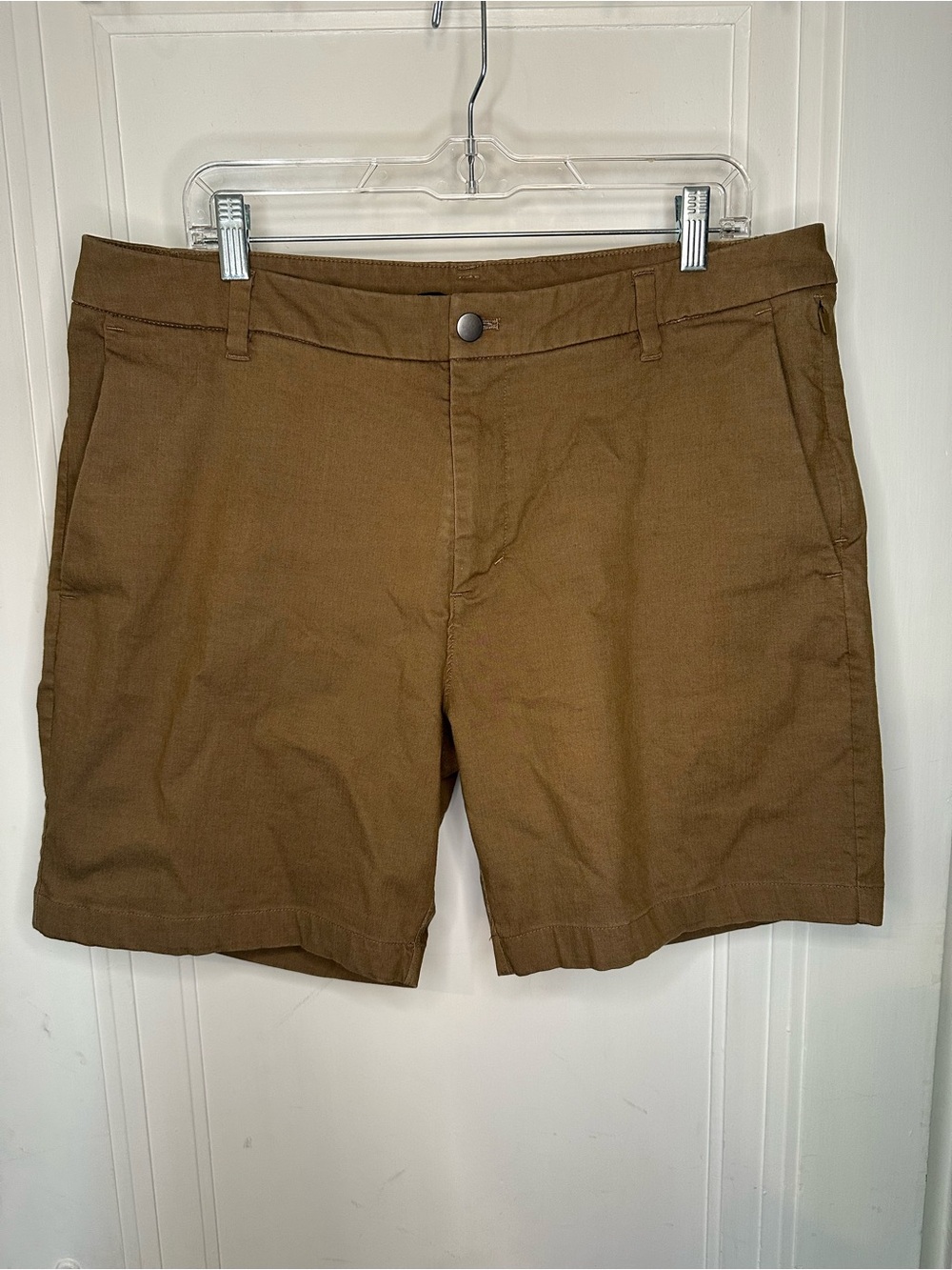 lululemon athletica Brown Men's Flat-Front Performance Shorts
